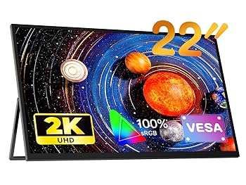 Amazon.co.jp: UPERFCET モバイルモニター 22インチ モバイル